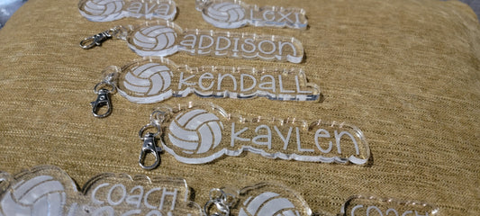 Clear Acrylic Luggage / Bag Tag